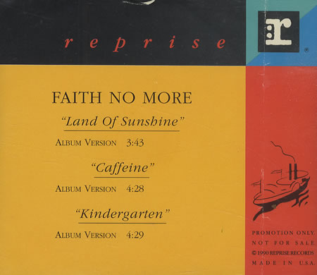 Faith No More - Faith No More Sampler