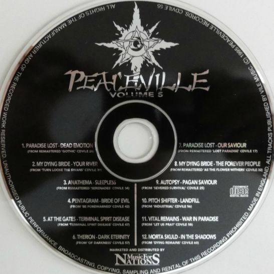 Various O-P - Peaceville Volume 5