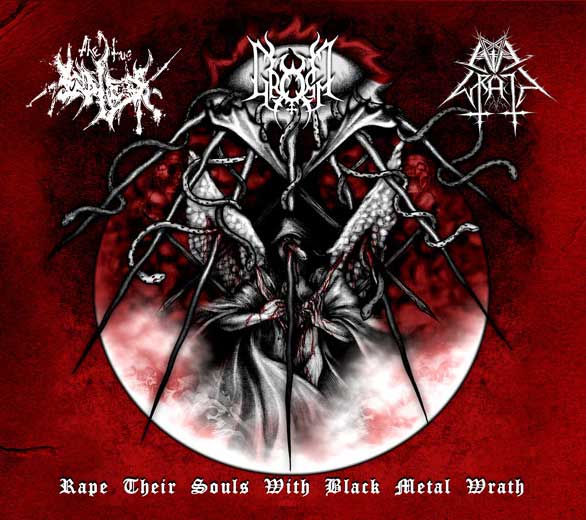 Various Q-R - Rape Their Souls with Black Metal Wrath