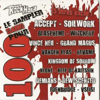 Various - RockHard Magazine (FR) - RockHard N100 - Le Sampler Sang Pour